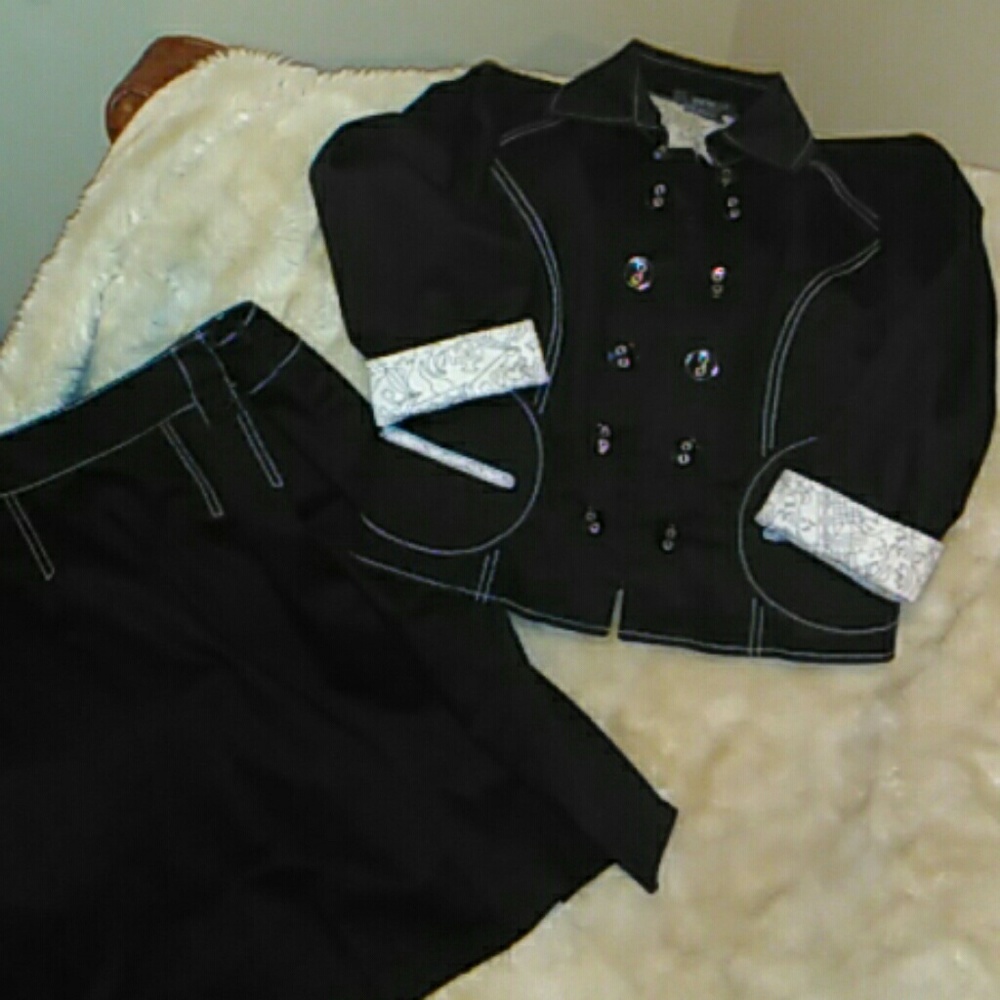 Per Se Jacket and skirt set